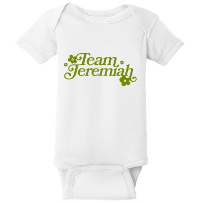 The Summer I Turned Pretty Team Jeremiah Floral Baby Bodysuit