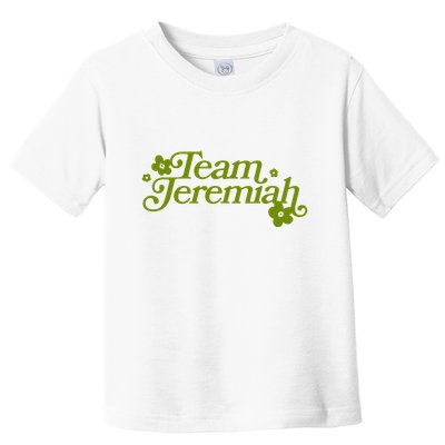The Summer I Turned Pretty Team Jeremiah Floral Toddler T-Shirt
