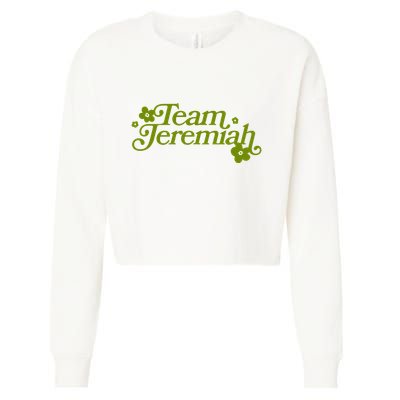The Summer I Turned Pretty Team Jeremiah Floral Cropped Pullover Crew