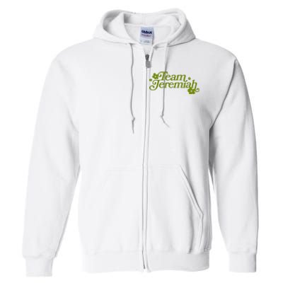 The Summer I Turned Pretty Team Jeremiah Floral Full Zip Hoodie