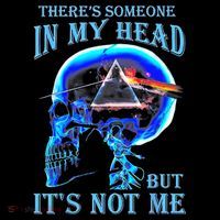 ThereS Someone In My Head But ItS Not Me Skull Premium T-Shirt
