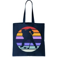 Team Sport | Ice Hockey Lover | Retro Ice Hockey Player Tote Bag