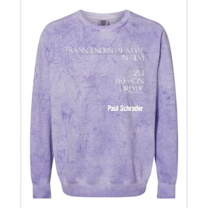 Transcendental Style In Film Colorblast Crewneck Sweatshirt