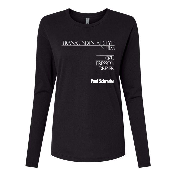 Transcendental Style In Film Womens Cotton Relaxed Long Sleeve T-Shirt