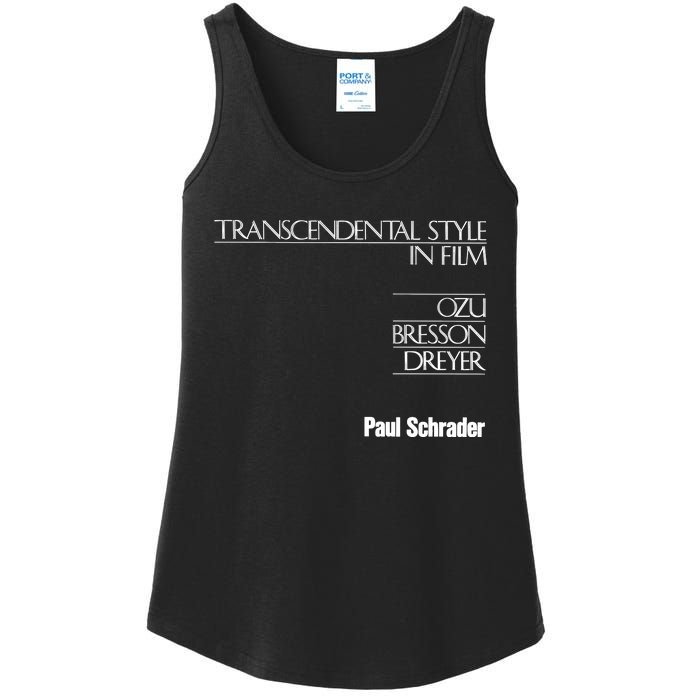 Transcendental Style In Film Ladies Essential Tank