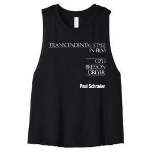 Transcendental Style In Film Women's Racerback Cropped Tank