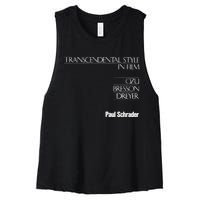 Transcendental Style In Film Women's Racerback Cropped Tank