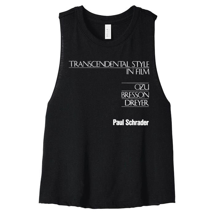 Transcendental Style In Film Women's Racerback Cropped Tank