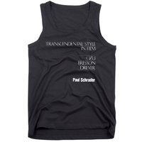 Transcendental Style In Film Tank Top