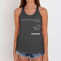 Transcendental Style In Film Women's Knotted Racerback Tank