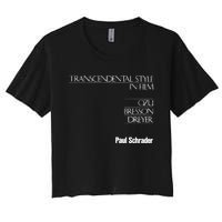 Transcendental Style In Film Women's Crop Top Tee