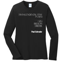 Transcendental Style In Film Ladies Long Sleeve Shirt