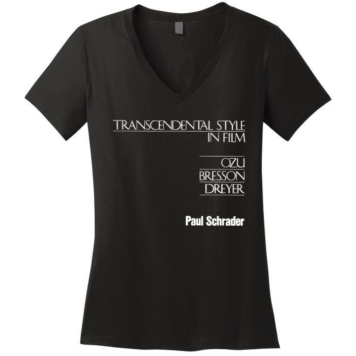 Transcendental Style In Film Women's V-Neck T-Shirt