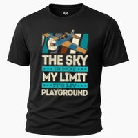 The Sky Is Not My Limit Its My Playground Funny RC Pilot Premium Performance Shirt