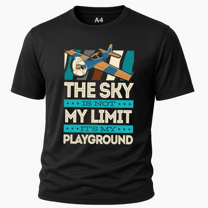 The Sky Is Not My Limit Its My Playground Funny RC Pilot Premium Performance Shirt