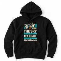 The Sky Is Not My Limit Its My Playground Funny RC Pilot Premium Hoodie