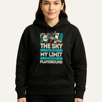 The Sky Is Not My Limit Its My Playground Funny RC Pilot Premium Hoodie