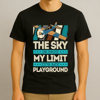 The Sky Is Not My Limit Its My Playground Funny RC Pilot Premium T-Shirt