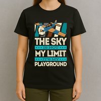 The Sky Is Not My Limit Its My Playground Funny RC Pilot Premium T-Shirt