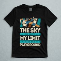 The Sky Is Not My Limit Its My Playground Funny RC Pilot Premium T-Shirt