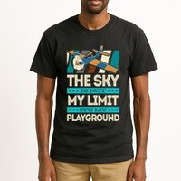 The Sky Is Not My Limit Its My Playground Funny RC Pilot Premium Tall T-Shirt
