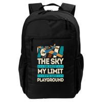 The Sky Is Not My Limit Its My Playground Funny RC Pilot Premium Backpack
