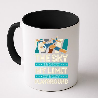 The Sky Is Not My Limit Its My Playground Funny RC Pilot Premium Mug