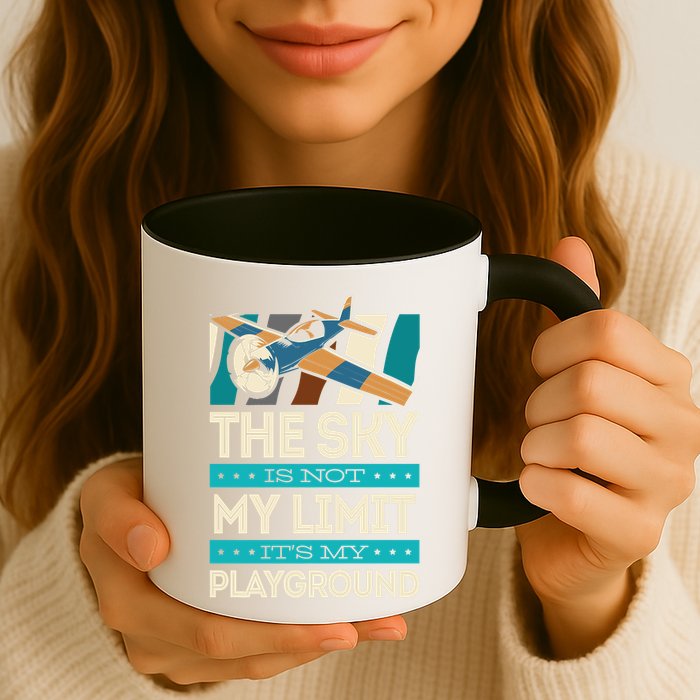 The Sky Is Not My Limit Its My Playground Funny RC Pilot Premium Mug