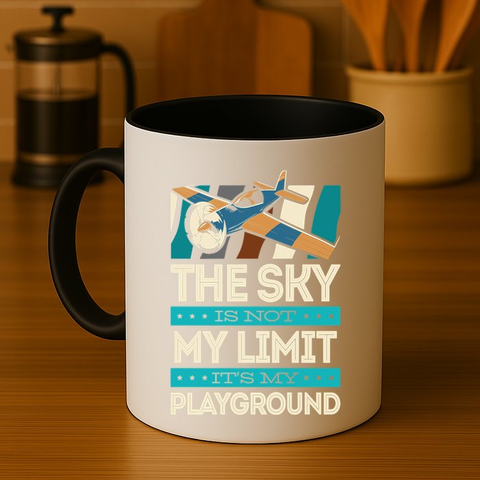 The Sky Is Not My Limit Its My Playground Funny RC Pilot Premium Mug