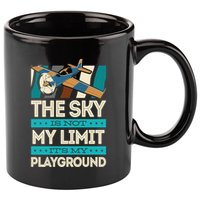 The Sky Is Not My Limit Its My Playground Funny RC Pilot Premium 11oz C Handle Ceramic Mug