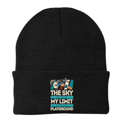 The Sky Is Not My Limit Its My Playground Funny RC Pilot Premium Beanie
