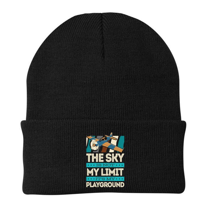 The Sky Is Not My Limit Its My Playground Funny RC Pilot Premium Beanie