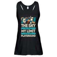The Sky Is Not My Limit Its My Playground Funny RC Pilot Premium Ladies Essential Flowy Tank