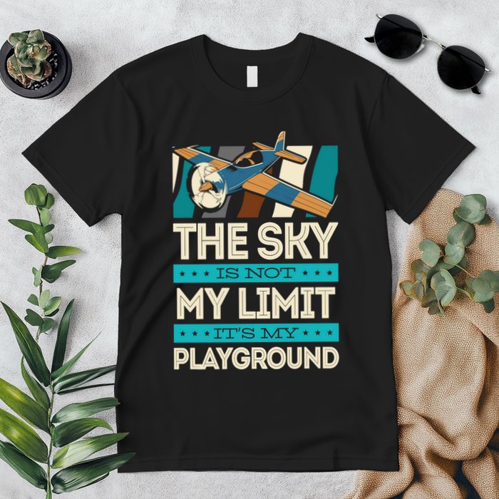 The Sky Is Not My Limit Its My Playground Funny RC Pilot Premium Premium T-Shirt