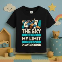 The Sky Is Not My Limit Its My Playground Funny RC Pilot Premium Toddler T-Shirt