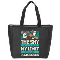 The Sky Is Not My Limit Its My Playground Funny RC Pilot Premium Zip Tote Bag