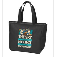 The Sky Is Not My Limit Its My Playground Funny RC Pilot Premium Zip Tote Bag