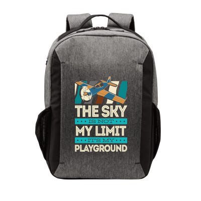 The Sky Is Not My Limit Its My Playground Funny RC Pilot Premium Vector Backpack