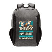 The Sky Is Not My Limit Its My Playground Funny RC Pilot Premium Vector Backpack