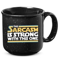 The Sarcasm Is Strong With This One 15oz Campfire Ceramic Mug