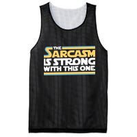 The Sarcasm Is Strong With This One Mesh Reversible Basketball Jersey Tank