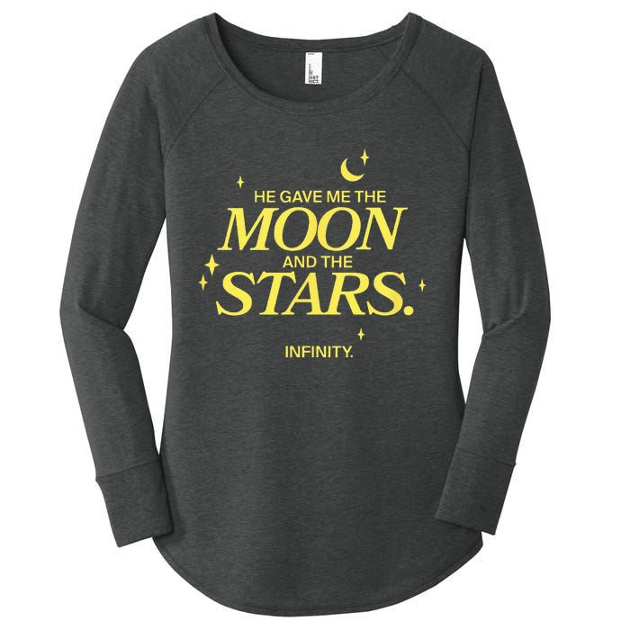 The Summer I Turned Pretty Moon And Stars Infinity Women's Perfect Tri Tunic Long Sleeve Shirt