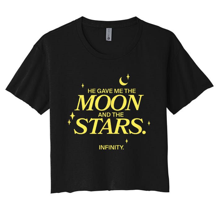 The Summer I Turned Pretty Moon And Stars Infinity Women's Crop Top Tee