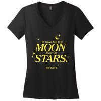 The Summer I Turned Pretty Moon And Stars Infinity Women's V-Neck T-Shirt