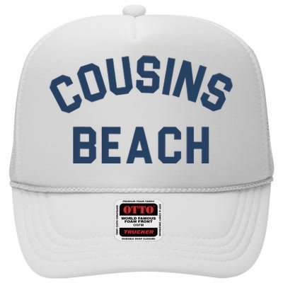 The Summer I Turned Pretty Cousins Beach Heather Gray High Crown Mesh Back Trucker Hat