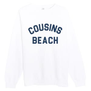 The Summer I Turned Pretty Cousins Beach Heather Gray Premium Crewneck Sweatshirt