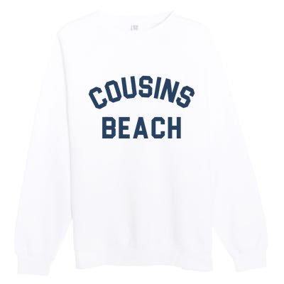 The Summer I Turned Pretty Cousins Beach Heather Gray Premium Crewneck Sweatshirt