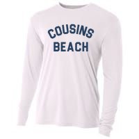 The Summer I Turned Pretty Cousins Beach Heather Gray Cooling Performance Long Sleeve Crew