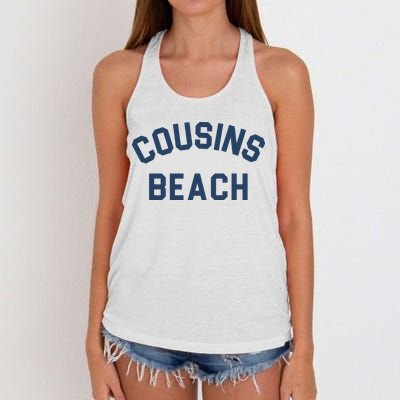 The Summer I Turned Pretty Cousins Beach Heather Gray Women's Knotted Racerback Tank