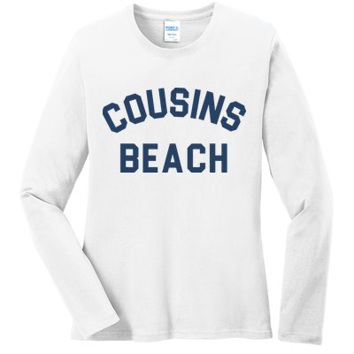 The Summer I Turned Pretty Cousins Beach Heather Gray Ladies Long Sleeve Shirt
